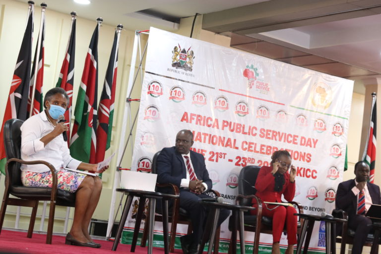 KIPPRA Showcases its Products and Services at Africa Public Service Week Celebrations, 21st to 25th June 2022