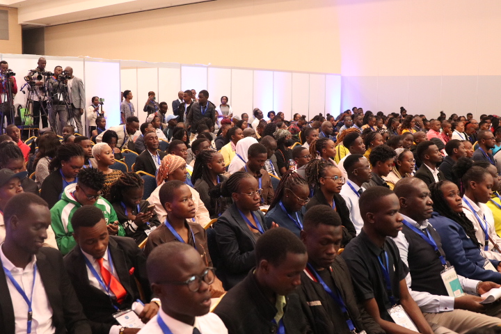 Delegates at the 4th Annual Youth Climate Change Summit and Festival