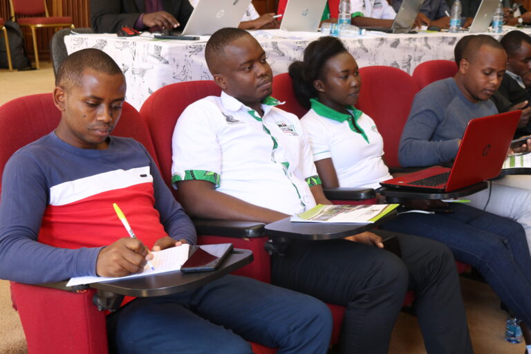 Participants follwing proceedings the 2nd Youth Symposium on Climate Change