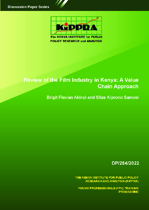 Review of the Film Industry in Kenya - A Value Chain Approach – DP284.pdf