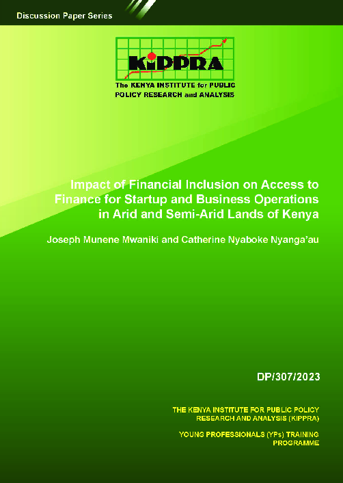 Impact of Financial Inclusion on Access to Finance for Startup and.pdf