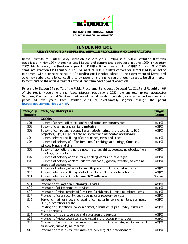 Tender Notice- Registration of Suppliers - Final.pdf