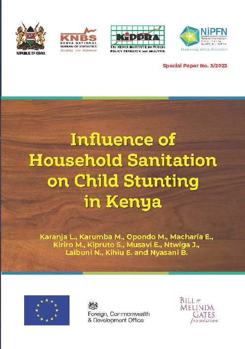 Influence of Household Sanitation on Child Stunting in Kenya - NIPFN SP3.pdf