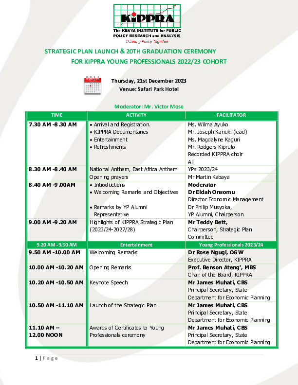 Strategic Plan Launch  YPGraduation2023 Programme-final 20122023.pdf